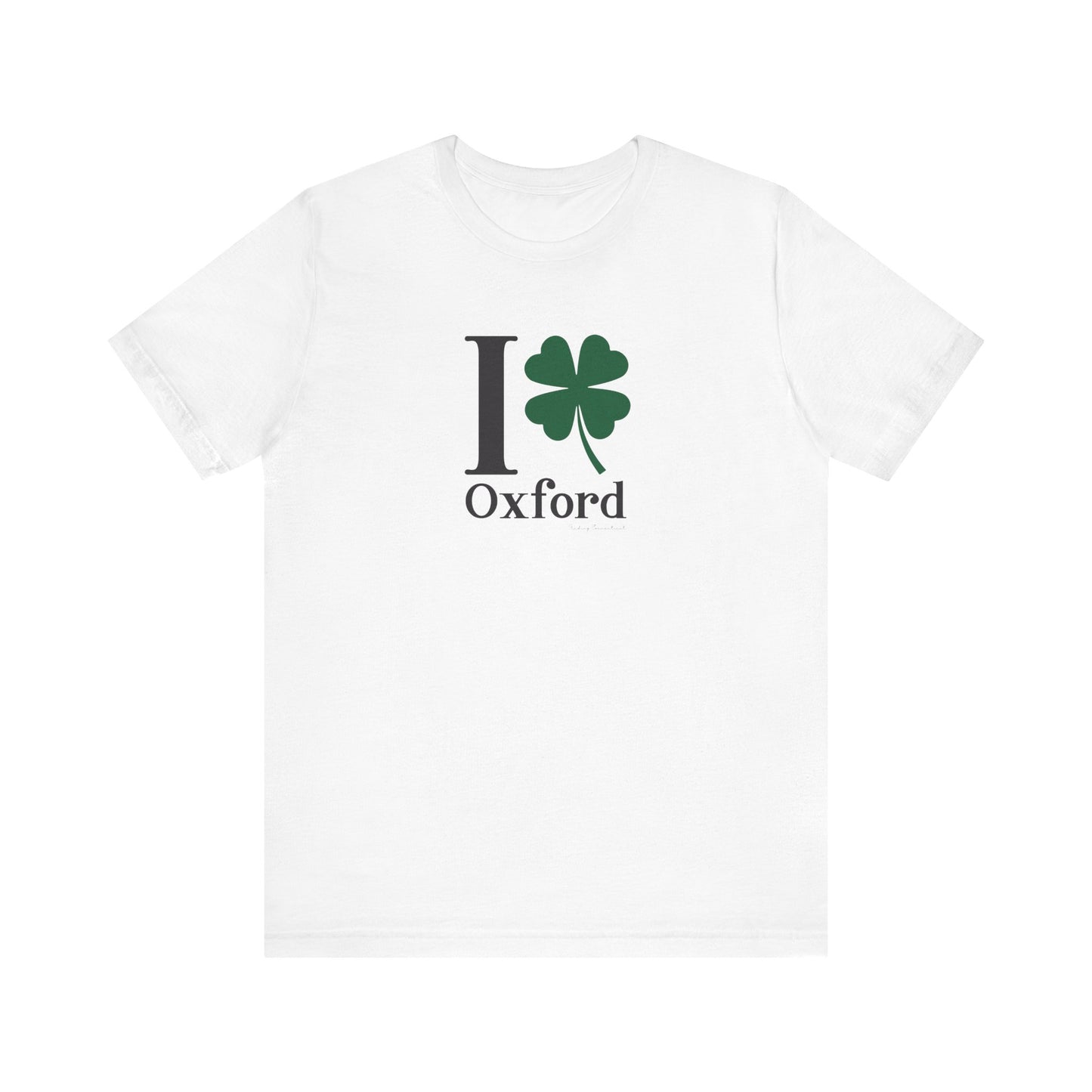 I Clover Oxford Unisex Jersey Short Sleeve T-Shirt