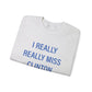 I Really Really Miss Clinton Unisex Heavy Blend™ Crewneck Sweatshirt