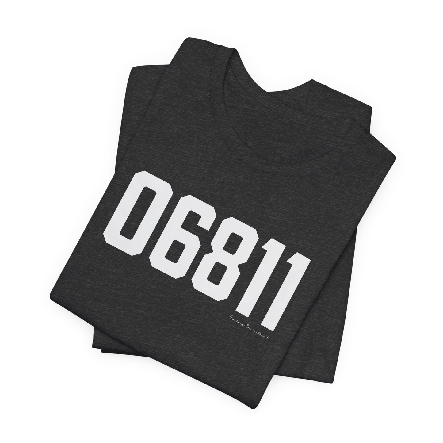 06811 Danbury CT Zip Code Unisex Jersey Short Sleeve T-Shirt