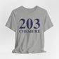 203 Cheshire Unisex Jersey Short Sleeve Tee