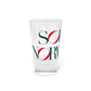 41 Tilt South Norwalk Pint Glass, 16oz