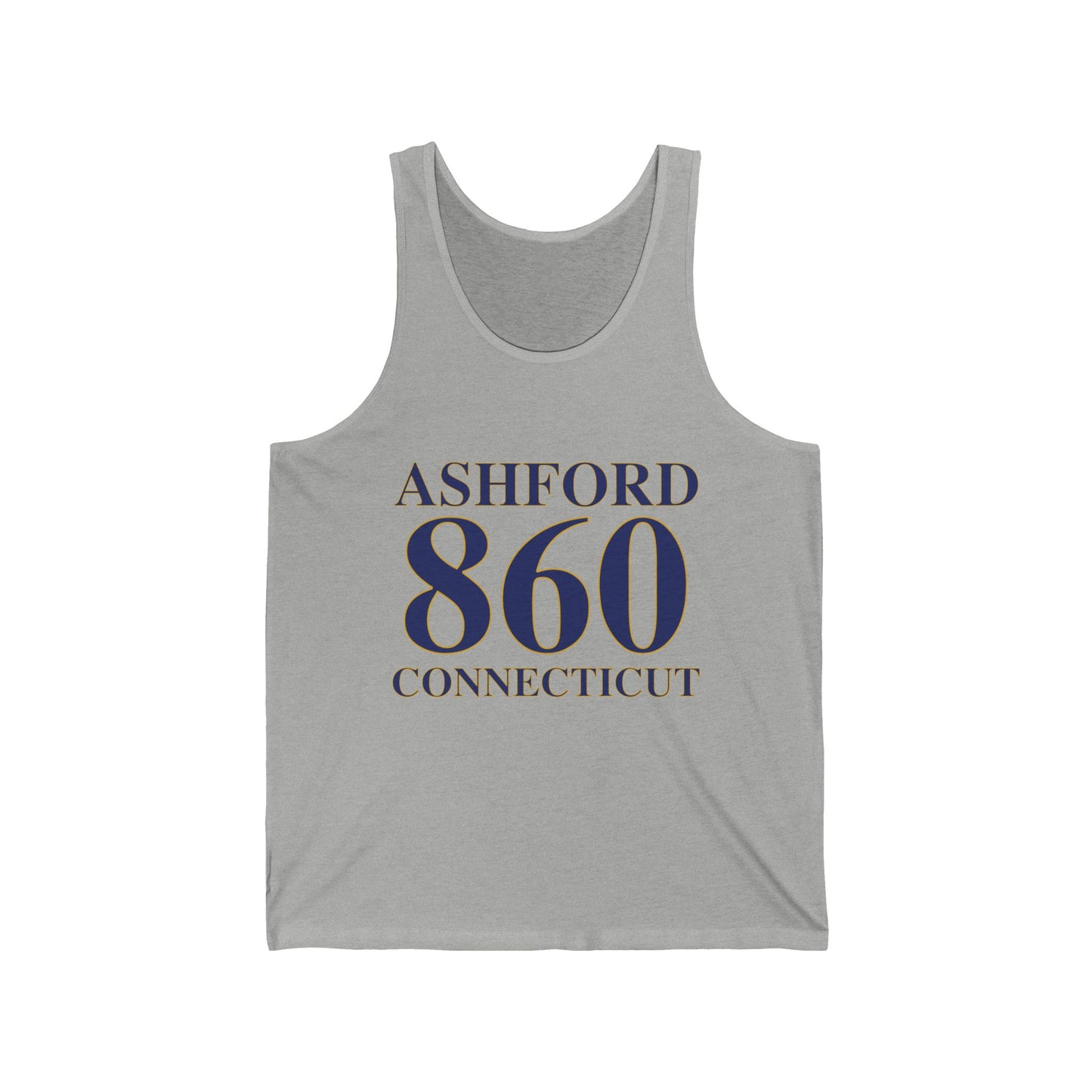 Ashford 860 Connecticut Unisex Jersey Tank Top