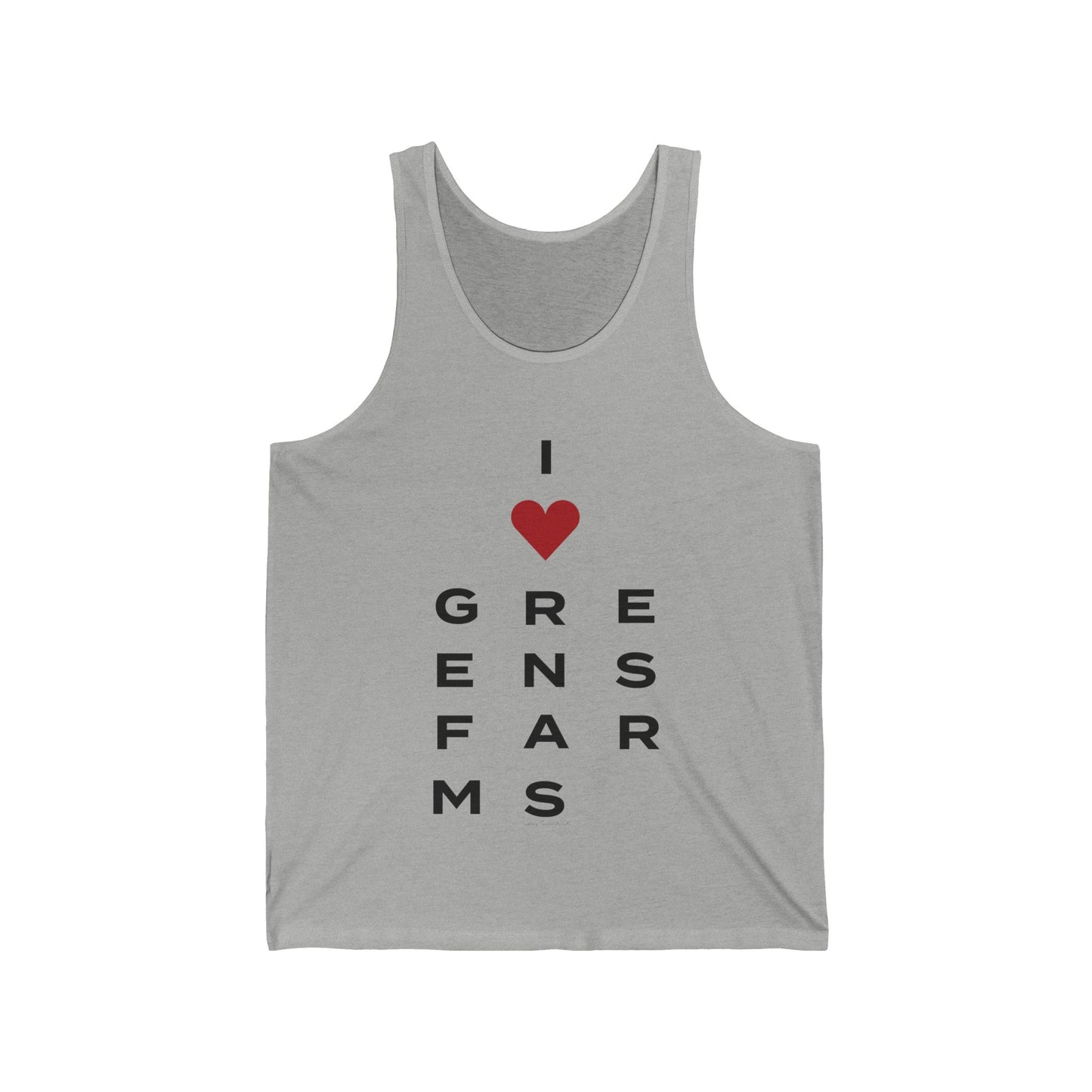 Greens Farms Vision Unisex Jersey Tank Top