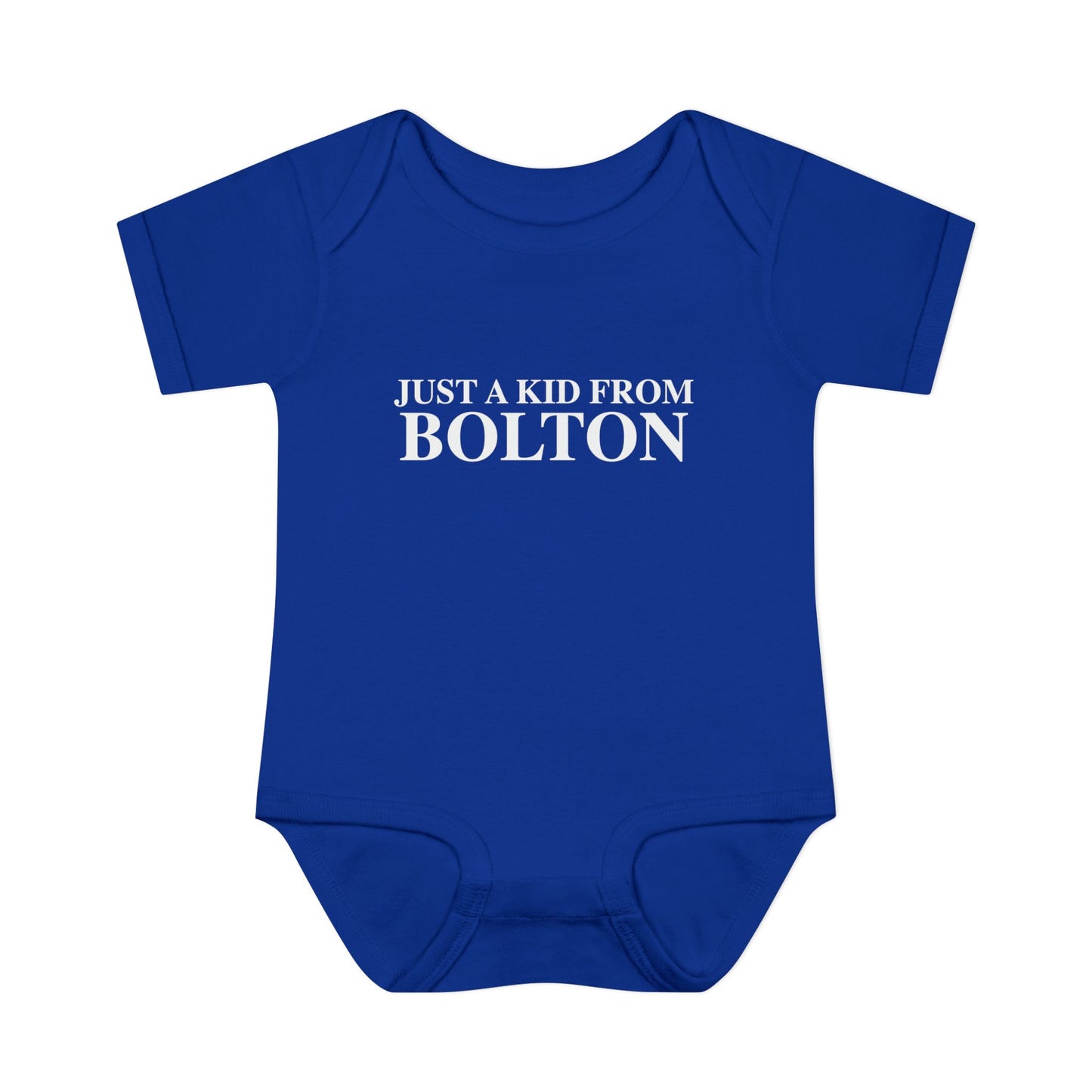 Just a kid from Columbia Infant Baby Rib Bodysuit