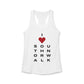 South Norwalk Vision Women's Ideal Racerback Tank Top