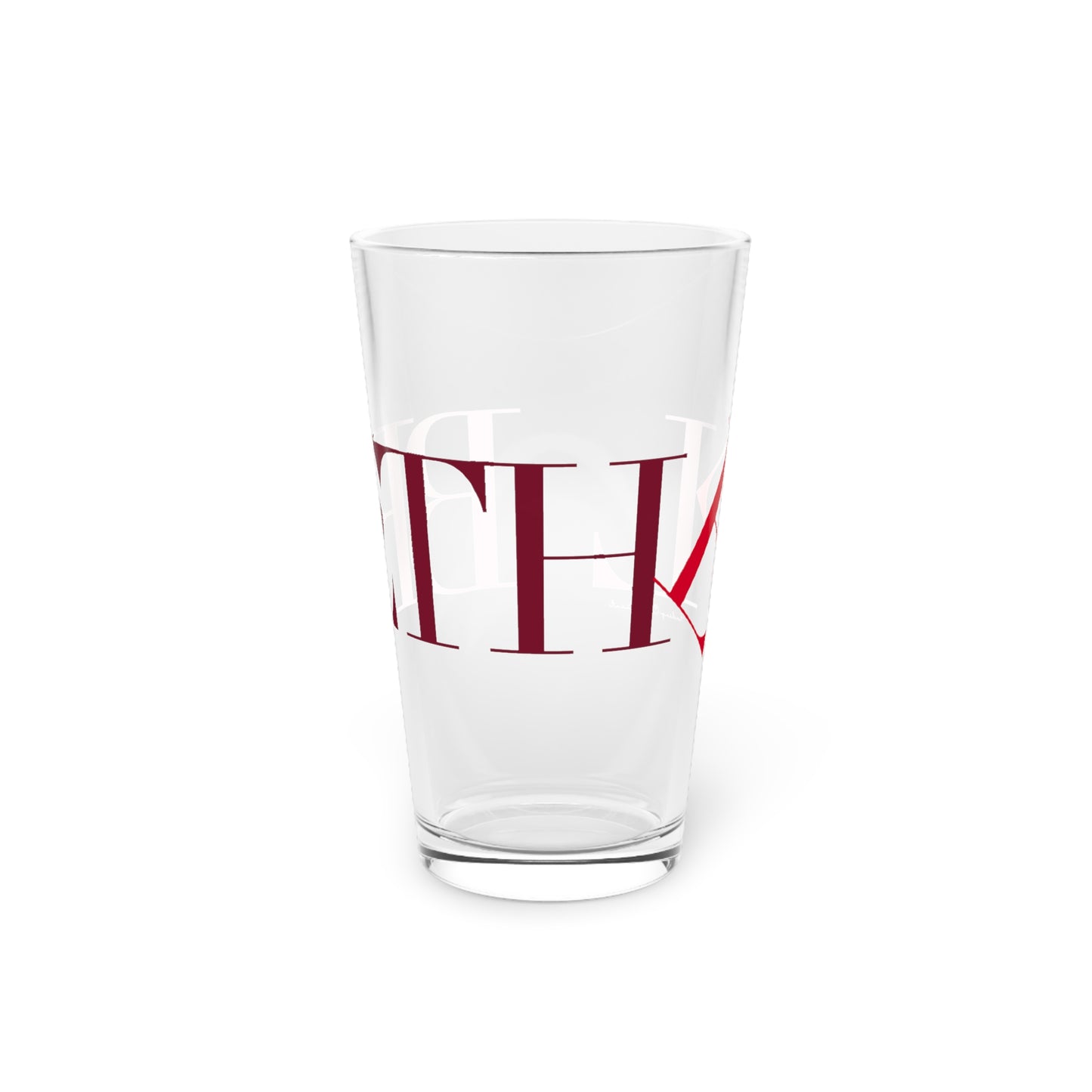 41 Tilt Bethel Pint Glass, 16oz