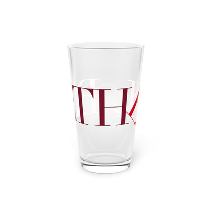 41 Tilt Bethel Pint Glass, 16oz