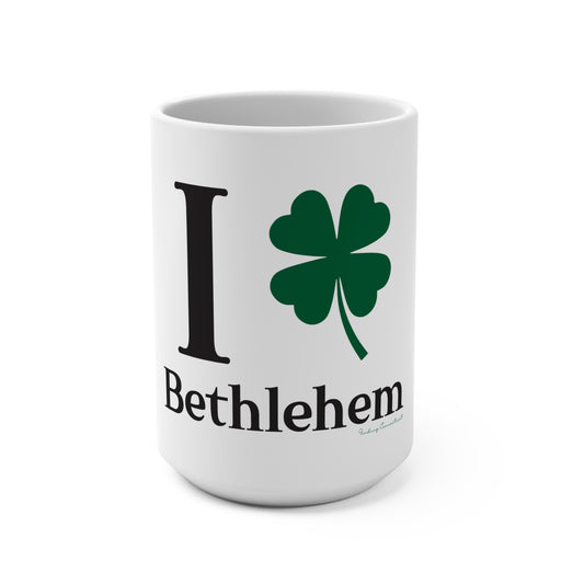 I Clover Bethlehem Mug 15oz