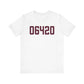 06420 Salem Connecticut Zip Code Unisex Jersey Short Sleeve T-Shirt