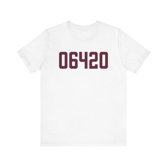 06420 Salem Connecticut Zip Code Unisex Jersey Short Sleeve T-Shirt