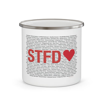 Stratford Love Enamel Camping Mug