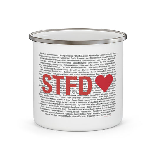Stratford Love Enamel Camping Mug
