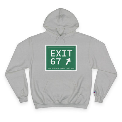 Vintage Exit 67 WCP Sign Champion Hoodie