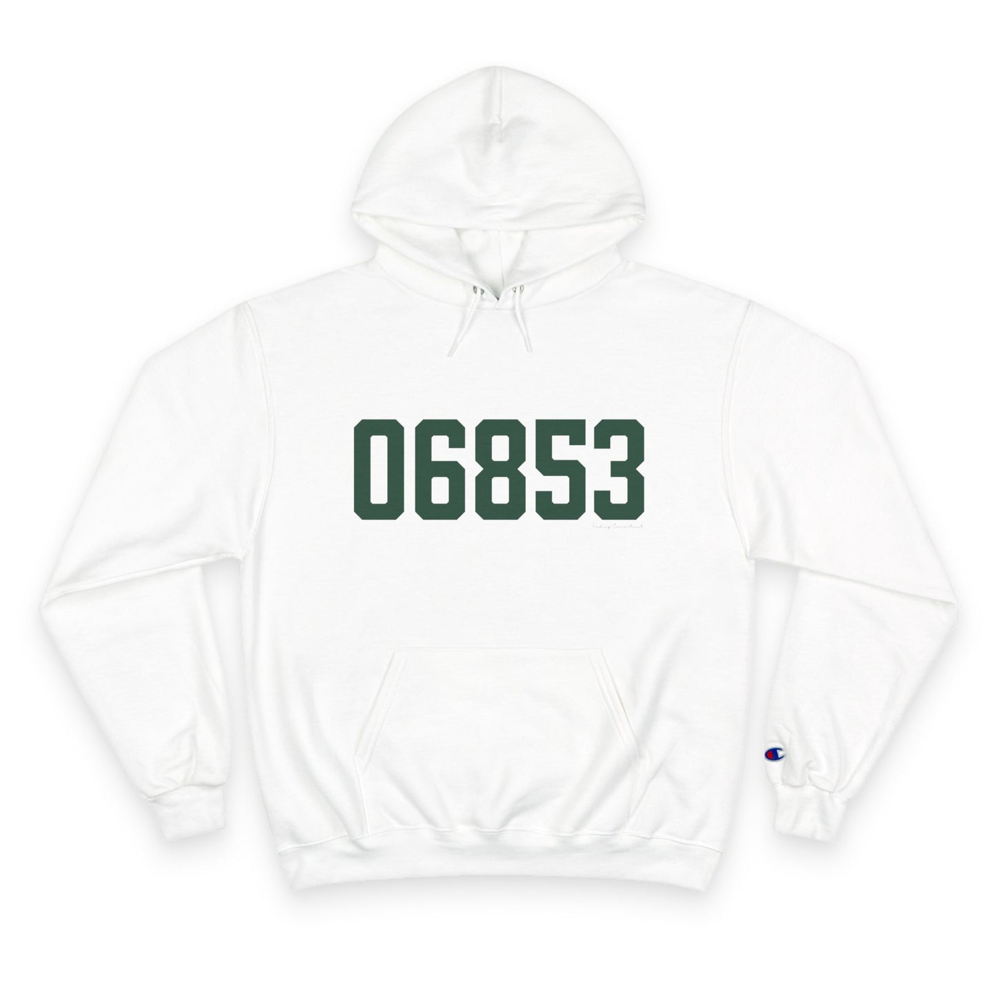 06853 Norwalk Connecticut Zip Code Champion Hoodie Sweatshirt