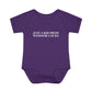 Just a kid from Windsor Locks Infant Baby Rib Bodysuit