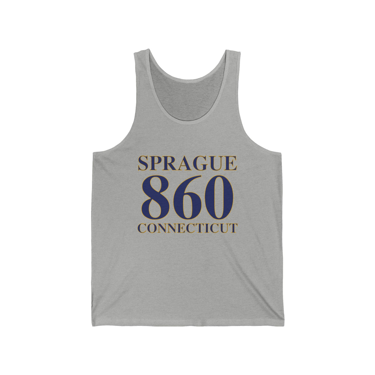Sprague 860 Connecticut Unisex Jersey Tank Top
