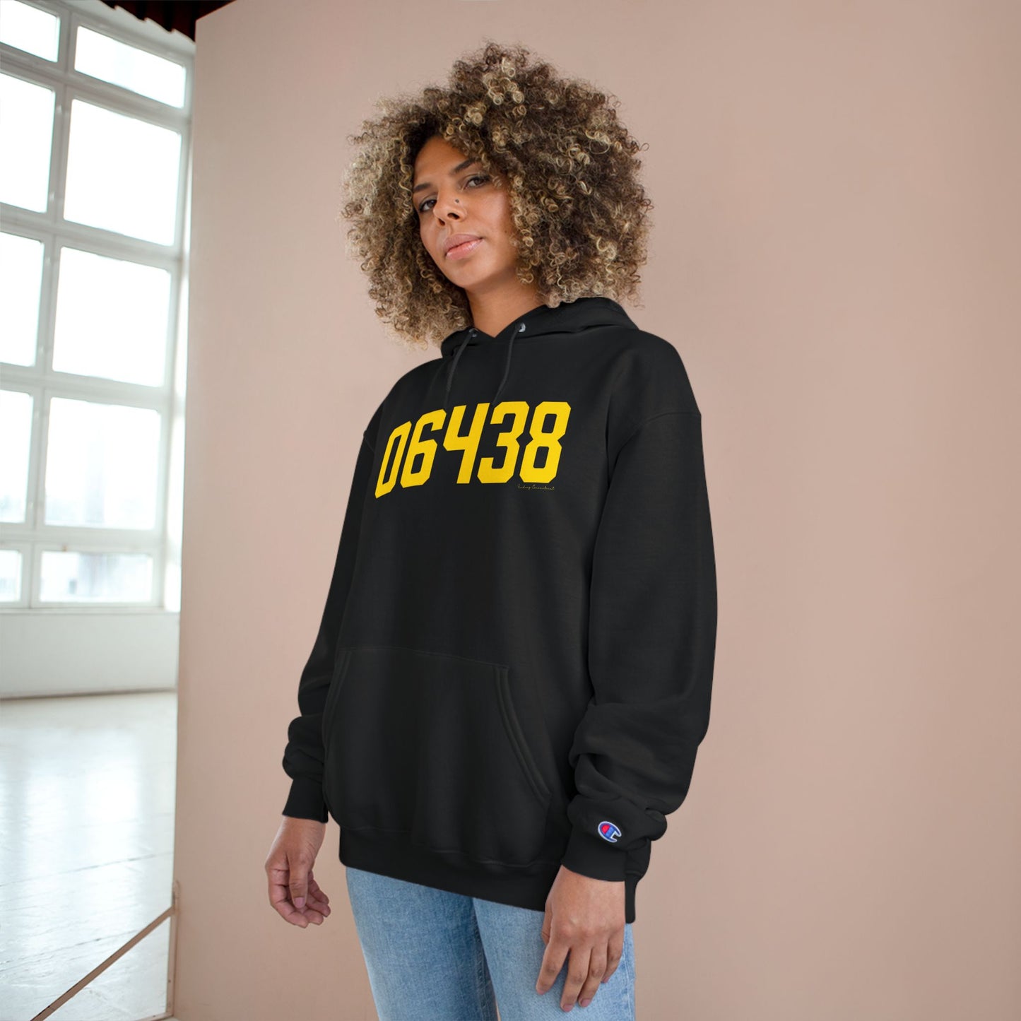 06438 Haddam Connecticut Zip Code Champion Hoodie