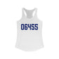 06455 Middlefield Connecticut Zip Code Women's Ideal Racerback Tank Top