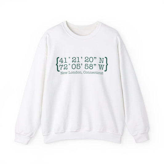 New London Coordinates Unisex Heavy Blend™ Crewneck Sweatshirt