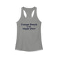 Compo Beach Is My Happy Place  Women's Ideal Racerback Tank Top
