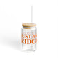Just a kid from Ridgefield  Sipper Glass, 16oz