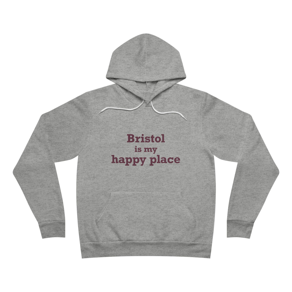 Bristol is My Happy Place  Unisex Sponge Fleece Pullover Hoodie