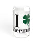 I Clover Sherman Sipper Glass, 16oz