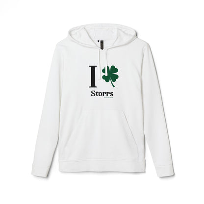 I Clover Storrs adidas Unisex Fleece Hoodie