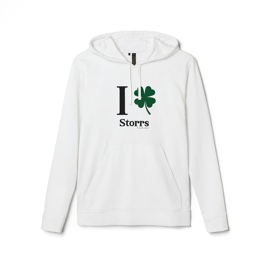 I Clover Storrs adidas Unisex Fleece Hoodie