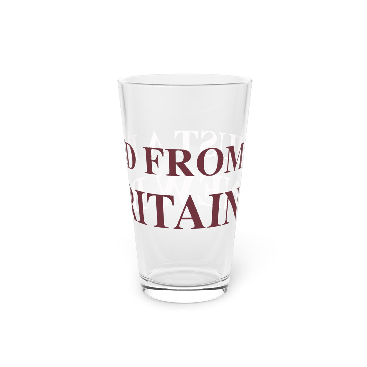 Just a kid from New Britain Pint Glass, 16oz