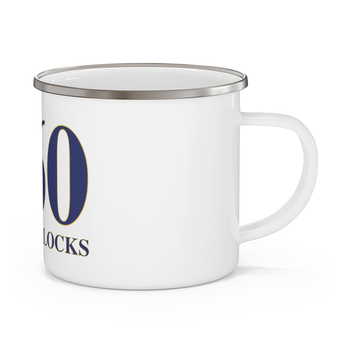 860 Windsor Locks Enamel Camping Mug