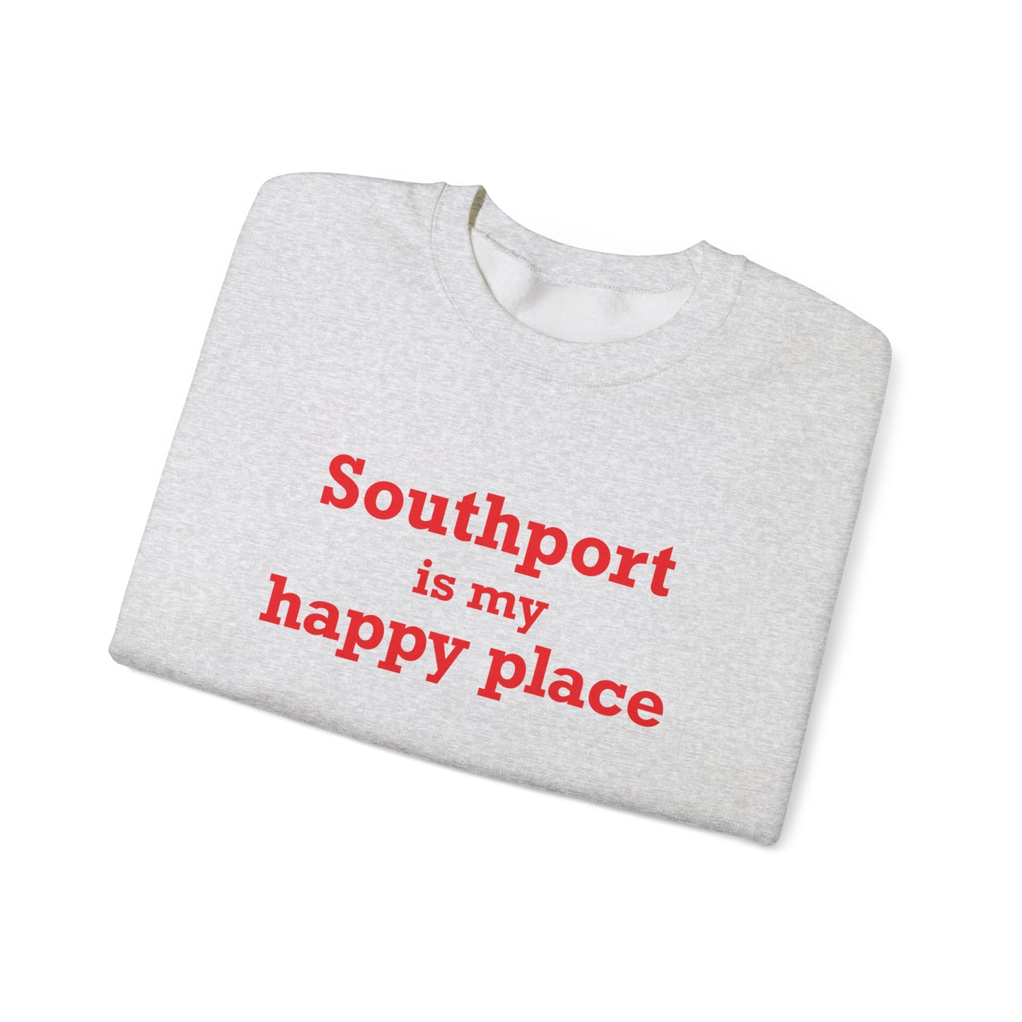 Southport is My Happy Place Unisex Heavy Blend™ Crewneck Sweatshirt