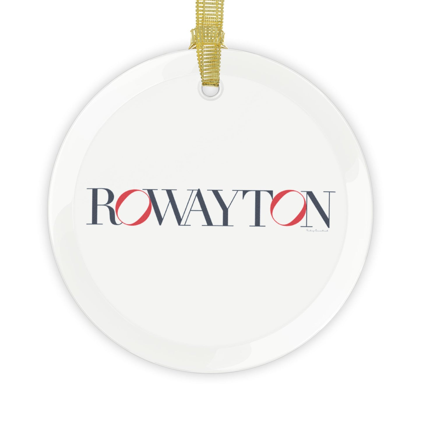 41 Tilt Rowayton Glass Ornaments