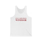 Just a kid from Windsor Unisex Jersey Tank