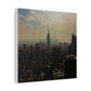 NYC Skyline Matte Canvas, Stretched, 1.25"