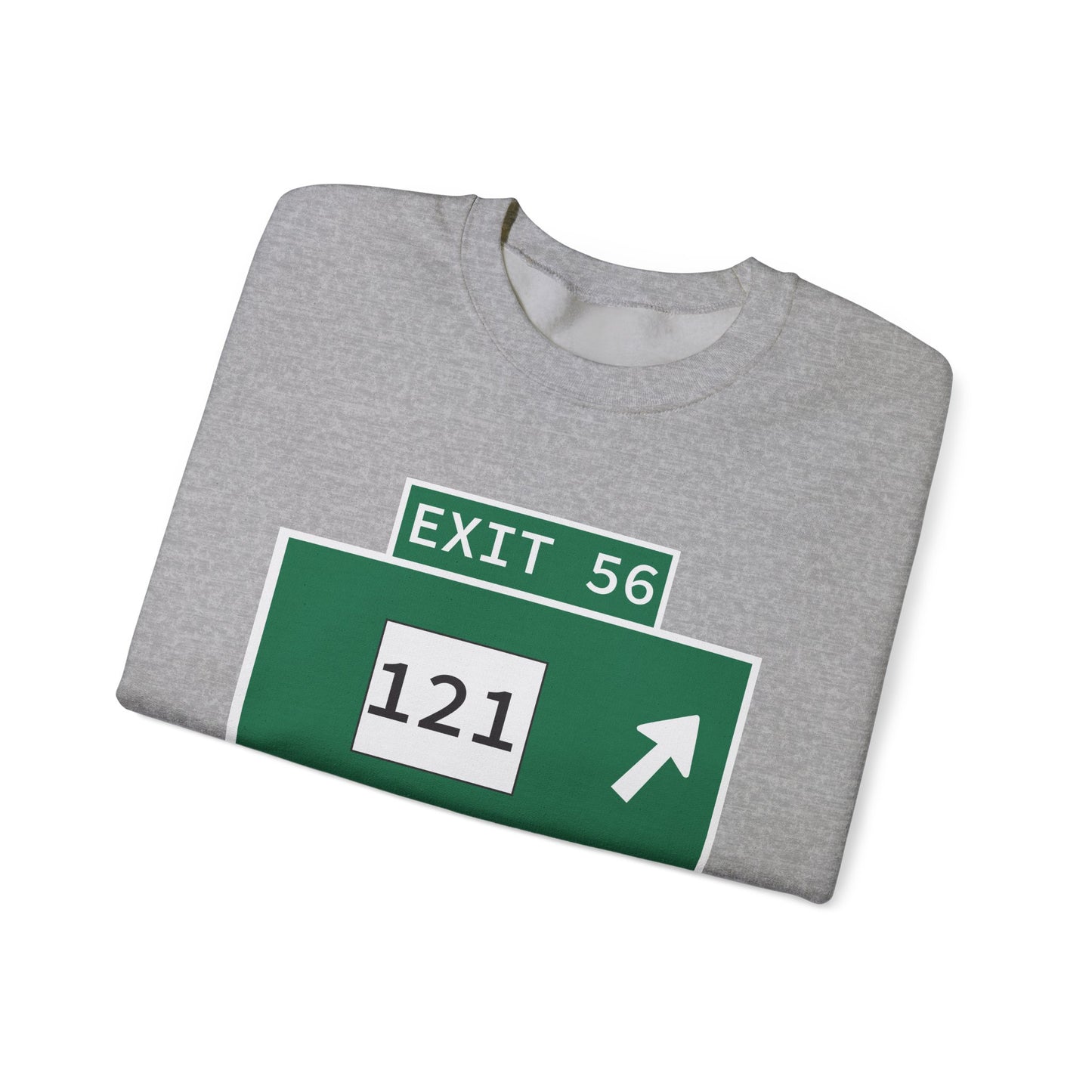 Vintage WCP Exit 56 Sign Unisex Heavy Blend™ Crewneck Sweatshirt