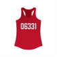 06331 Canterbury CT Zip Code Women's Ideal Racerback Tank Top