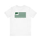 Ellington Connecticut St. Patrick’s Day Flag nisex Jersey Short Sleeve T-Shirt