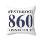 Westbrook 860 Connecticut Spun Polyester Square Pillow