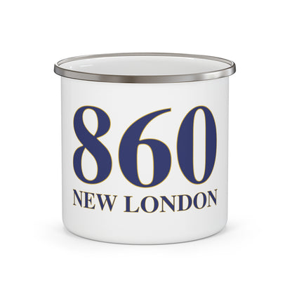 860 New London  Enamel Camping Mug