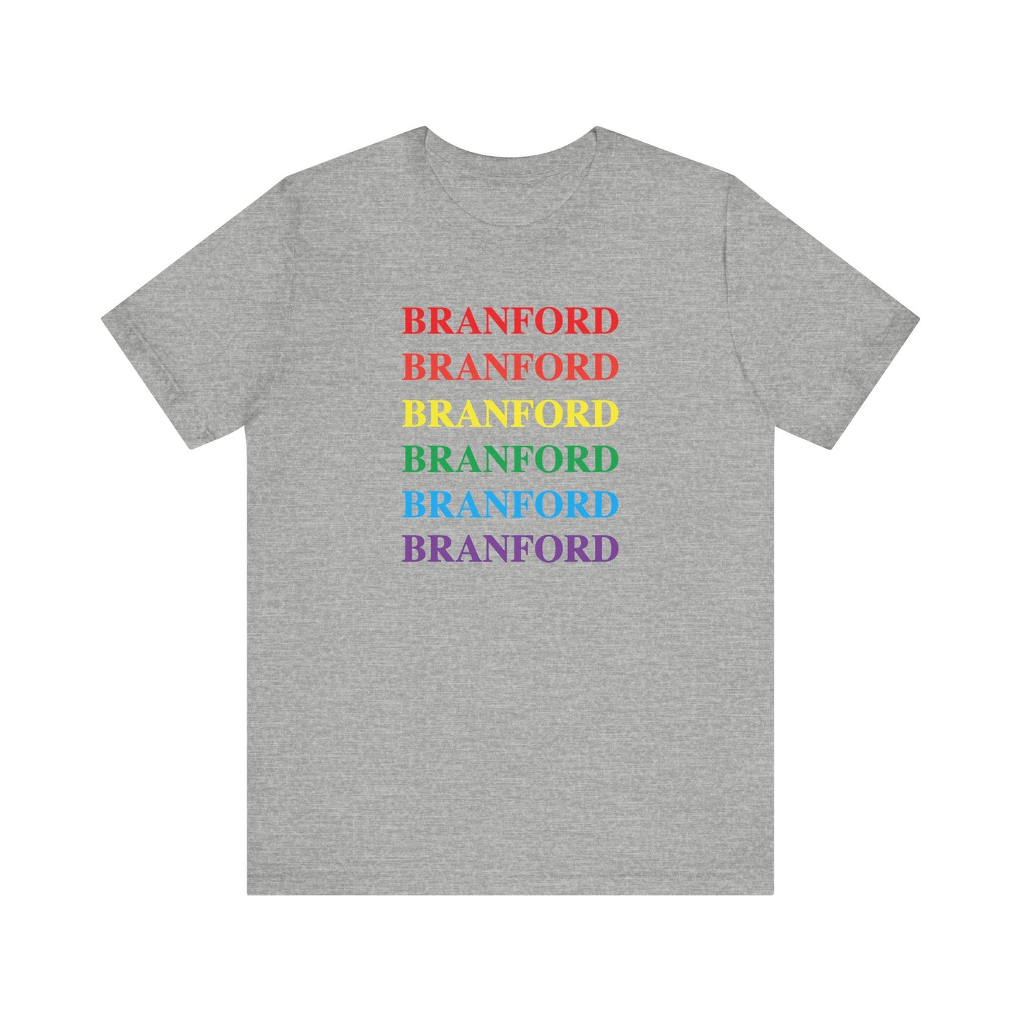 Branford Pride Unisex Jersey Short Sleeve Tee