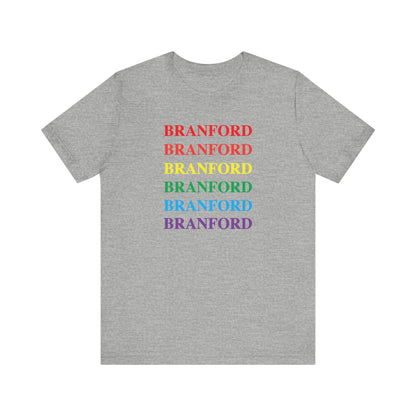 Branford Pride Unisex Jersey Short Sleeve Tee