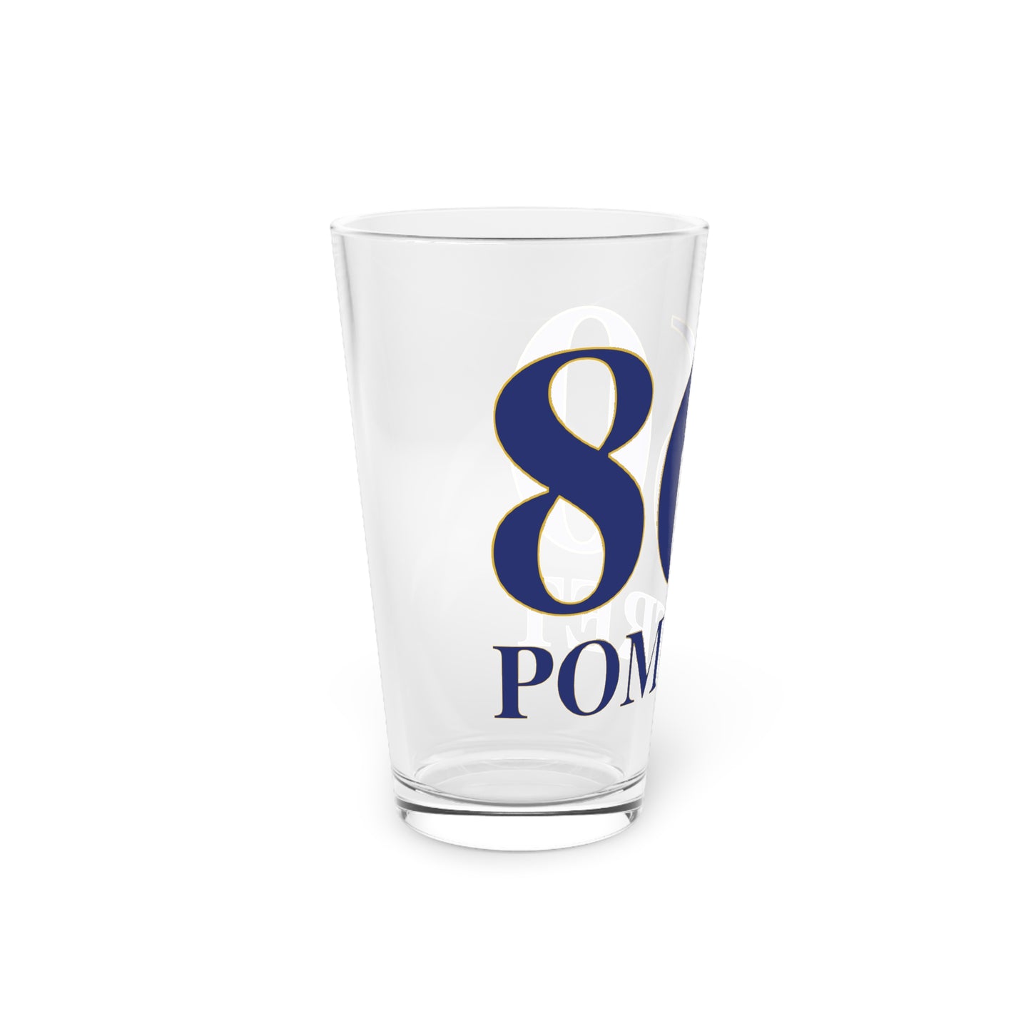 860 Pomfret Pint Glass, 16oz