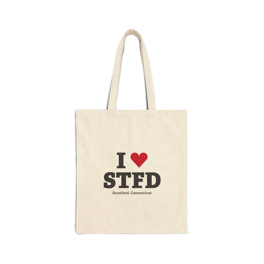 I Heart STFD Cotton Canvas Tote Bag
