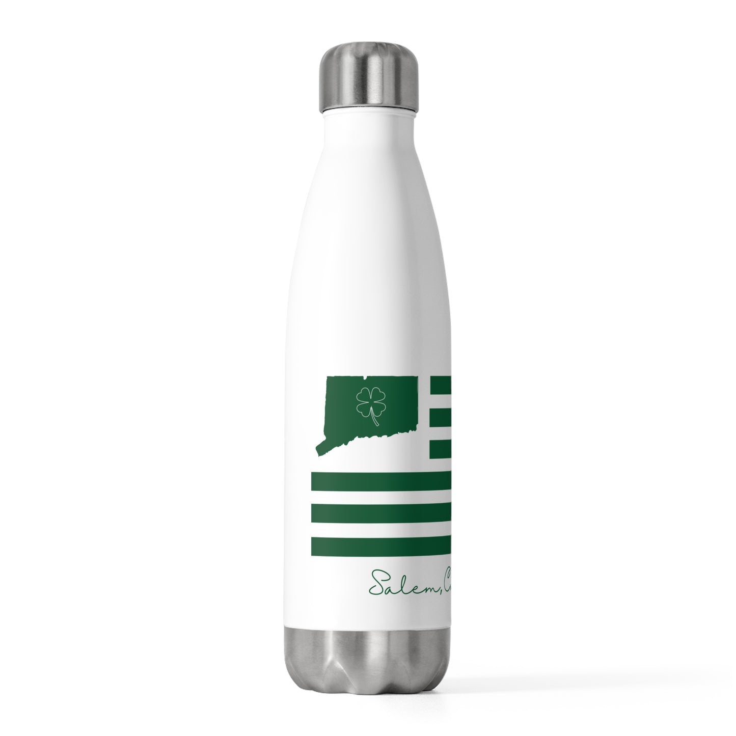 Salem Connecticut St. Patrick’s Day Flag 20oz Insulated Bottle