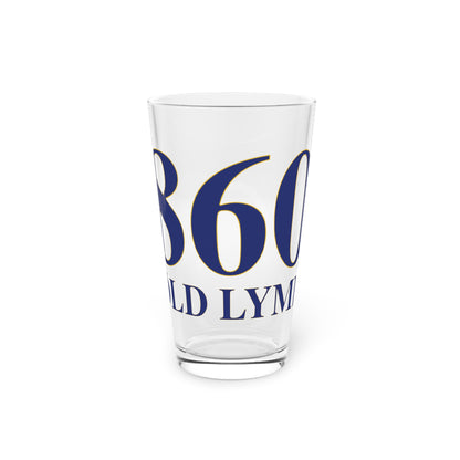 860 Old Lyme Pint Glass, 16oz
