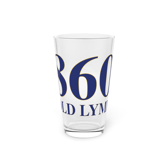 860 Old Lyme Pint Glass, 16oz