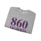 860 Morris Red White & Blue Unisex Heavy Blend™ Crewneck Sweatshirt
