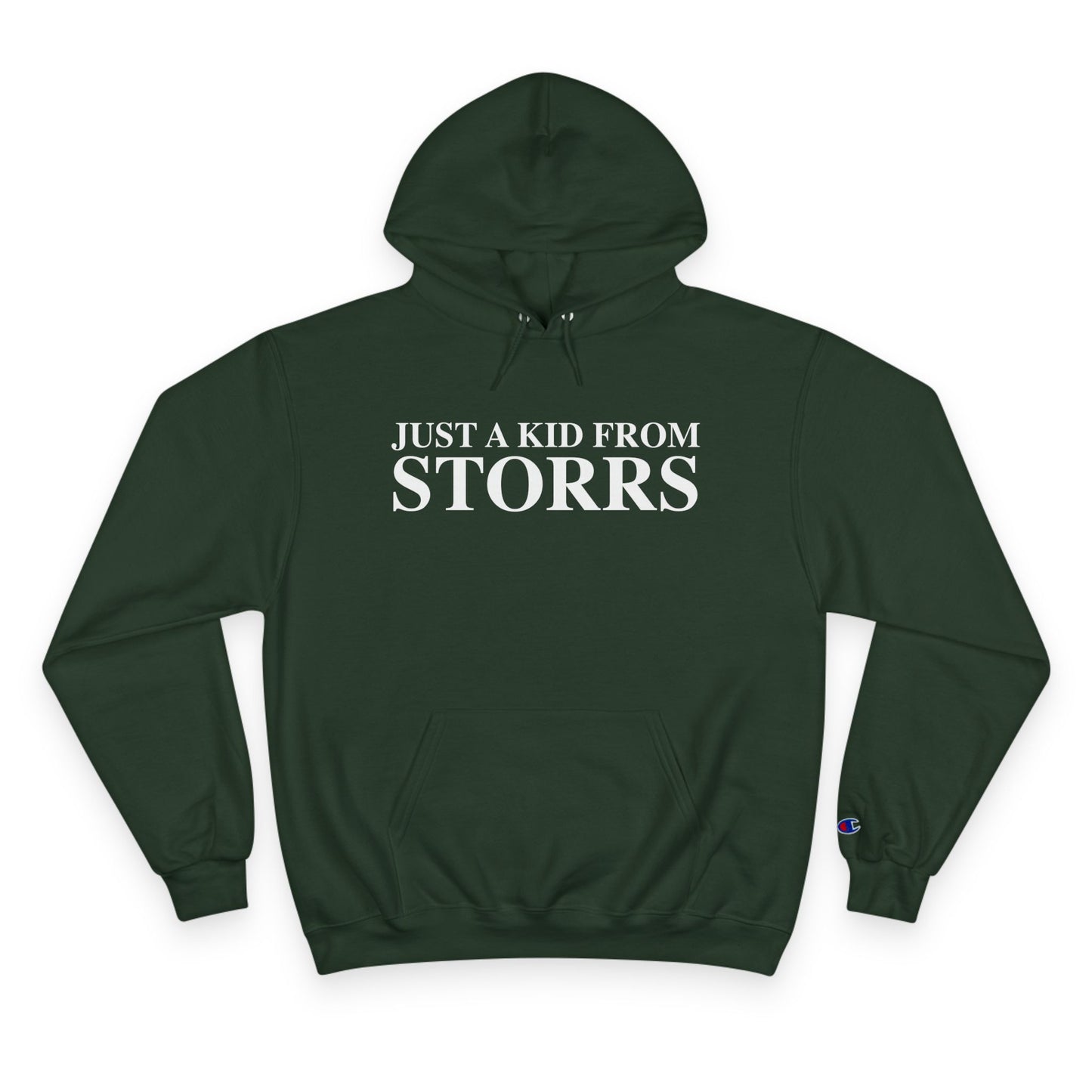 Just a kid from Storrs Champion Hoodie