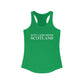Just a kid from Scotland Women's Ideal Racerback Tank Top